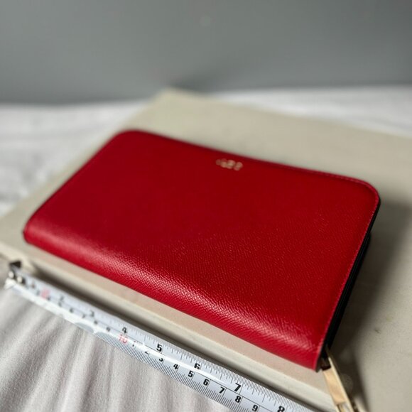 Aldo Red Zip Wallet - Picture 7 of 8